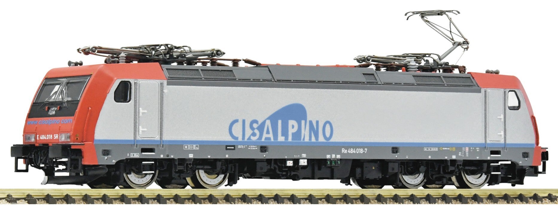 Fleischmann 7560017 N Elektrolokomotive Re 484 018-7, Cisalpino