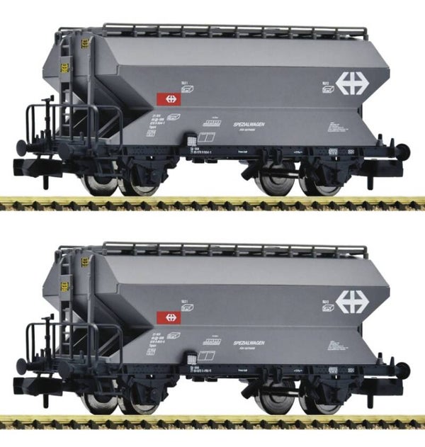 Fleischmann 831313 N 2-tlg. Set Getreidesilowagen SBB