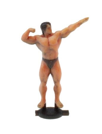 Hünerbein Miniatur 1144 H0 Arnold Bodybuilder Pose 1