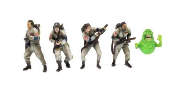 Hünerbein Modelle 1163 H0 Geister-Jäger Team mit grünem Geist