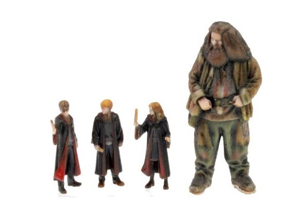 Hünerbein Miniatur 1164 H0 Zauberlehrling Harrie mit seinen Freunden und dem Riesen