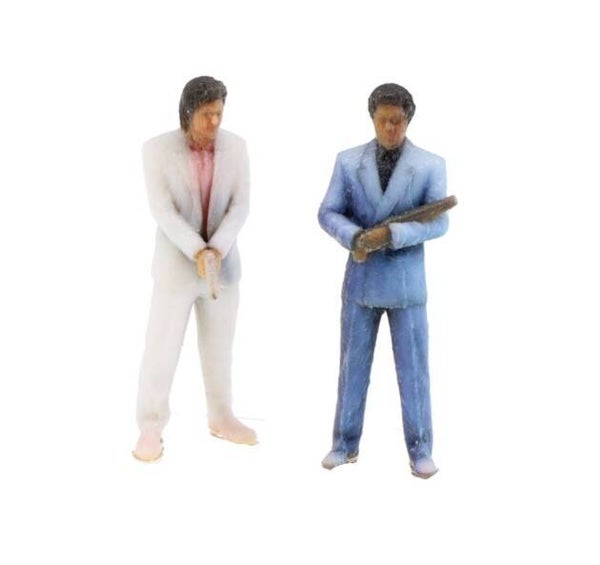 Hünerbein Miniatur 1165 H0 Sonny und Rico aus Miami