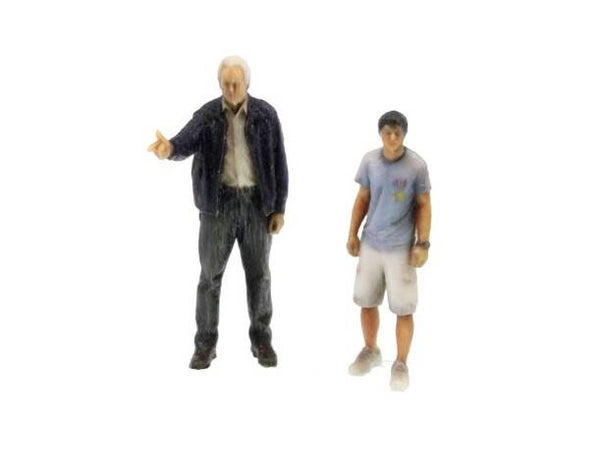 Hünerbein Miniatur 1178 H0 Gran Torino Figurenset mit Clint und Bee