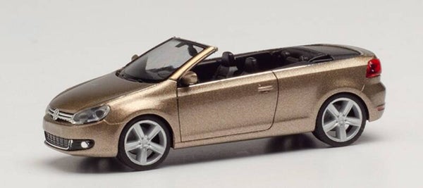 Herpa 034869-002 1:87 VW Golf Cabrio sweet data gold metallic