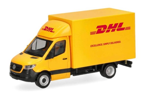Herpa 099783 1:87 Mercedes-Benz Sprinter '18 Kofferaufbau "DHL"
