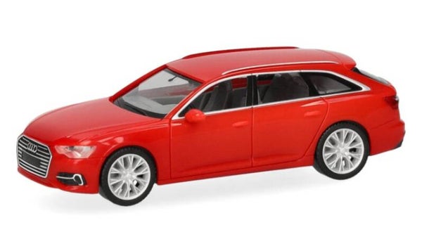 Herpa 420303-003 1:87 Audi A6 Avant, rot