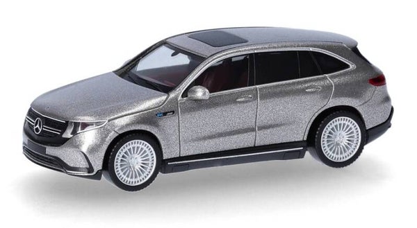 Herpa 430715-005 1:87 Mercedes-Benz EQC AMG, mojavesilber