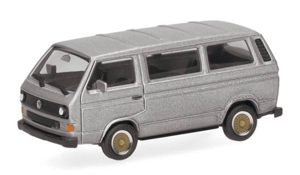 Herpa 430876-003 1:87 VW T3 Bus, silber