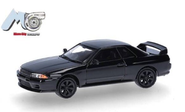 Herpa 87MC000091 1:87 Nissan Skyline GTR32, schwarz