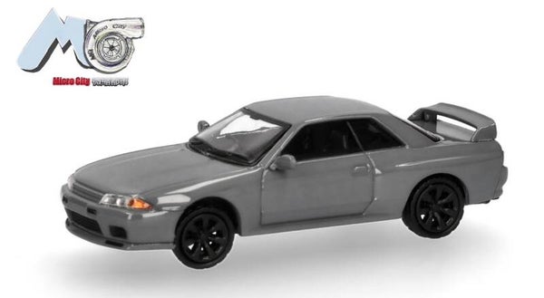 Herpa 87MC000094 1:87 Nissan Skyline GTR32, grau