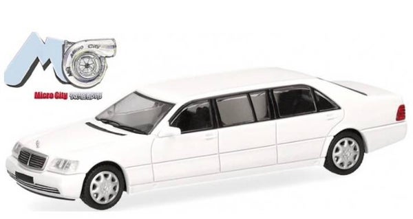 Herpa 87MC000115 1:87 Mercedes-Benz S600 Pullmann weiss