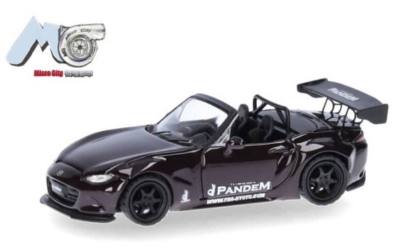 Herpa 87MC000128 1:87 Mazda MX-5 Rocket Bunny lila