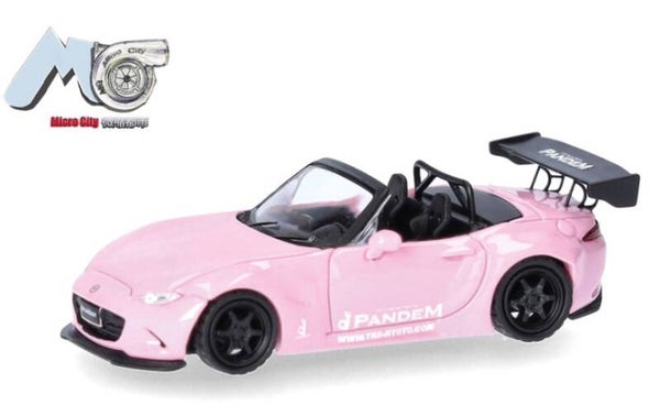 Herpa 87MC000129 1:87 Mazda MX-5 Rocket Bunny pink