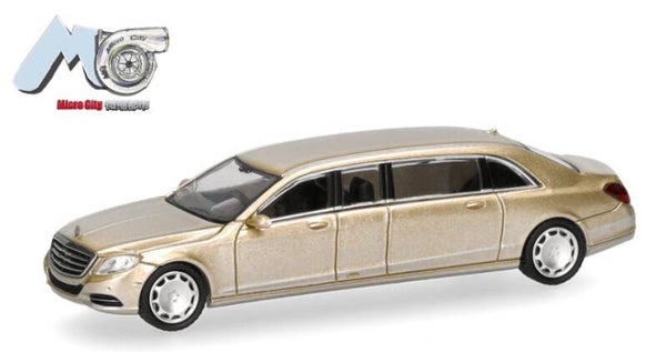 Herpa 87MC000137 1:87 Mercedes-Benz S600 Pullmann champagner gold