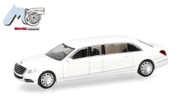 Herpa 87MC000138 1:87 Mercedes-Benz S600 Pullmann weiss