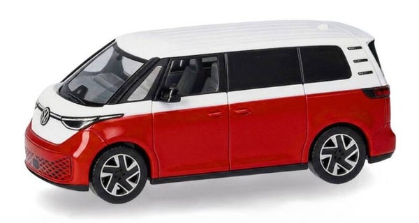 Herpa 942546 1:87 ID. Buzz Cargo, zweifarbig, weiss/rot