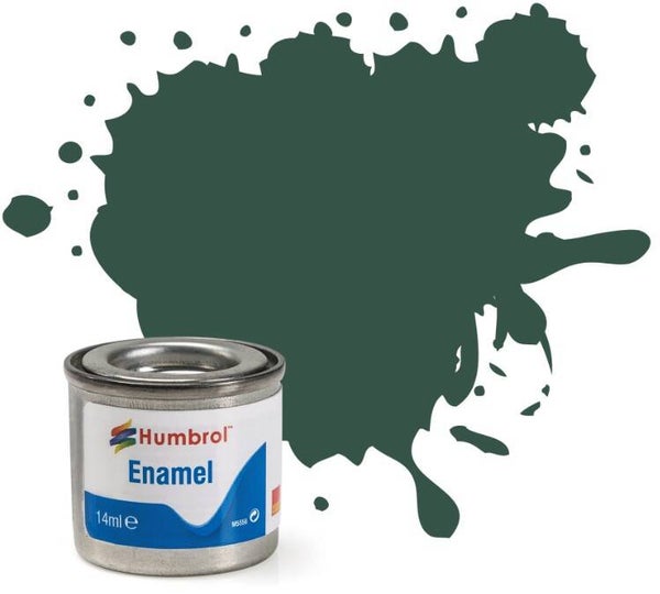 Humbrol 116 Enamel USA-Dunkelgrün matt