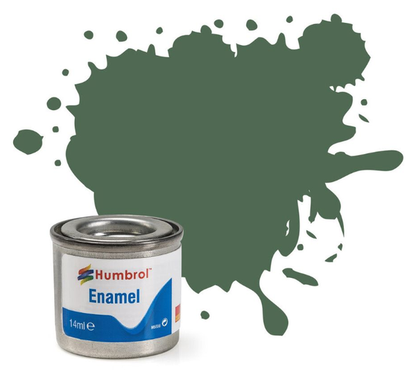 Humbrol 076 Enamel Uniformgrün matt