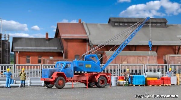 Kibri 11290 H0 MAGIRUS Eckhauber mit Fuchsbagger