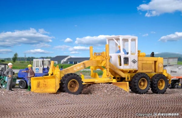 Kibri 11650 H0 O&K Grader, gelb