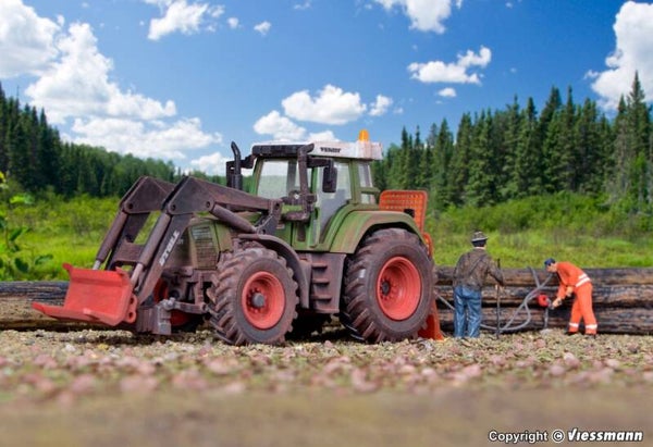 Kibri 12246 H0 FENDT mit Frontpolterschild und Trommelwinde