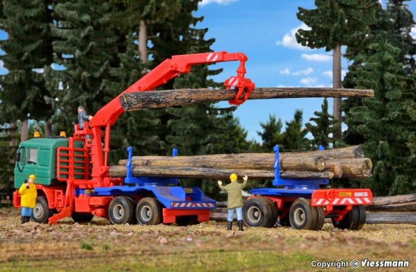 Kibri 12251 H0 DOLL Langholzaufbau mit Nachläufer