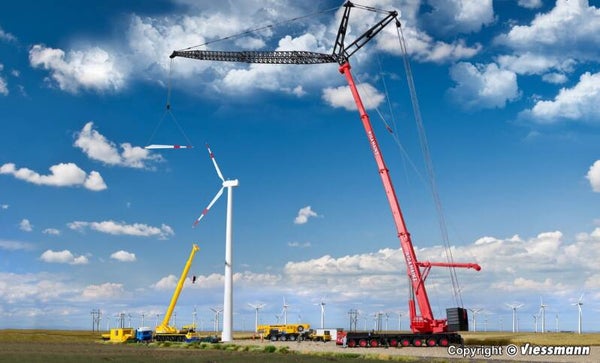 Kibri 13005 H0 LIEBHERR LTM 1400 mit Wippspitze