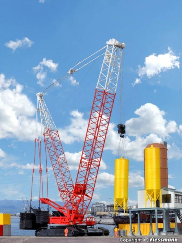 Kibri 13013 H0 LIEBHERR Raupenkran mit Gittermast