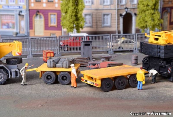 Kibri 13050 H0 Gewichtanhänger für Mobilkräne, 2 Stück **Auslauf**