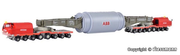 Kibri 13523 H0 DB Heuler Schwerlastselbstfahrer mit Ladegut Generator Stator