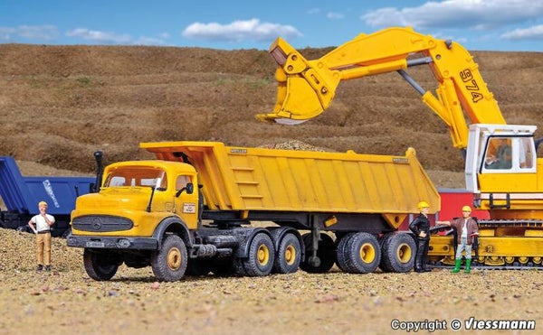 Kibri 14025 H0 MB Rundhauber mit MEILLER Sattelkipper