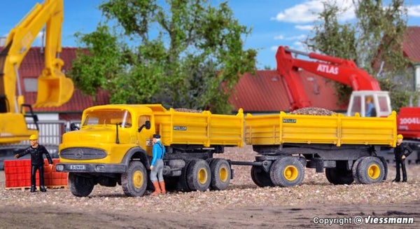 Kibri 14026 H0 MB Rundhauber MEILLER Kipperzug
