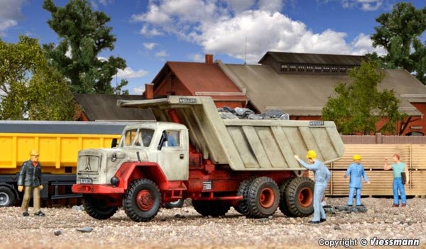 Kibri 14031 H0 MAGIRUS mit MEILLER Gesteinsmulde