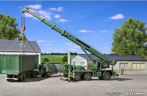 Kibri 18043 H0 Bundeswehr LIEBHERR Mobilkran LTM 1050/3