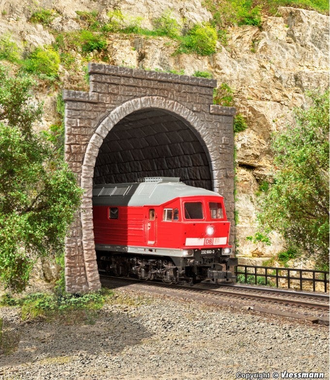 Kibri 34103 H0 Tunnelportal, eingleisig