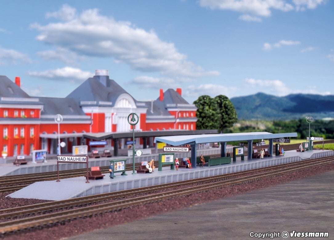 Kibri 36720 Z Bahnsteig Bad Nauheim
