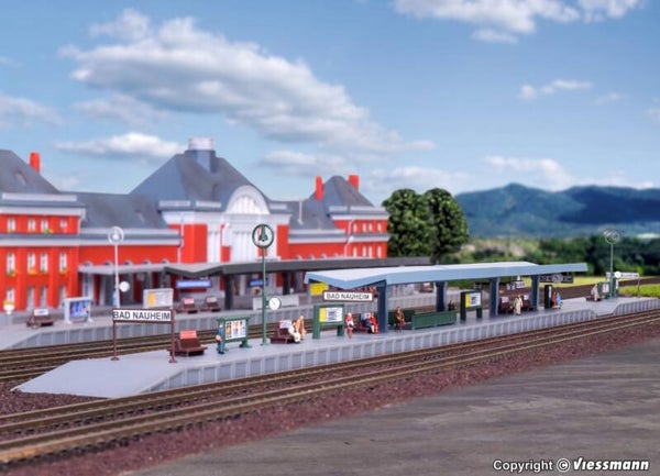 Kibri 36720 Z Bahnsteig Bad Nauheim