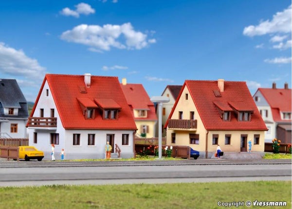 Kibri 36780 Z Siedlungshaus aus den 30er Jahren, 2 Stück