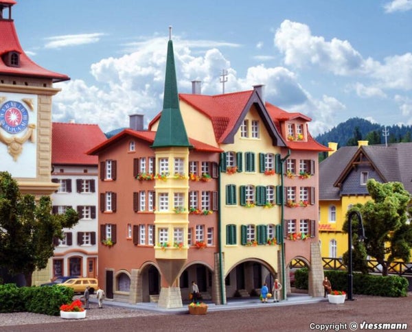 Kibri 36801 Z Stadthäuser Biel, 3 Stück