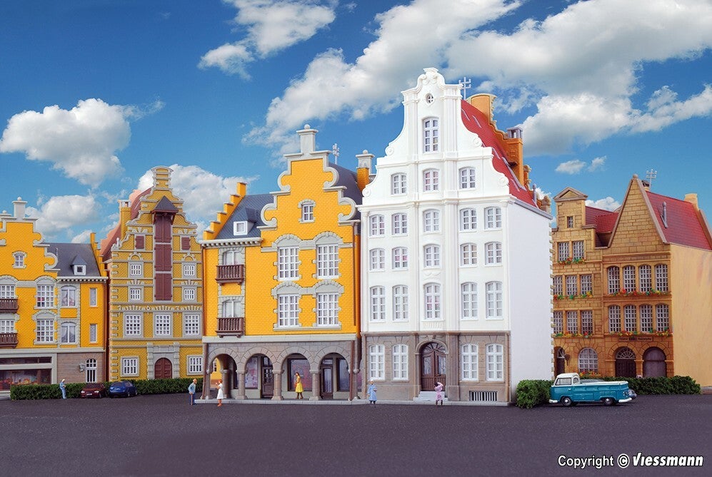 Kibri 37154 N Bürgerhäuser in Tournai, 2 Stück