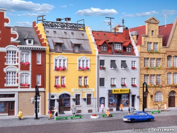 Kibri 37163 N Stadthäuser um 1900, 2 Stück