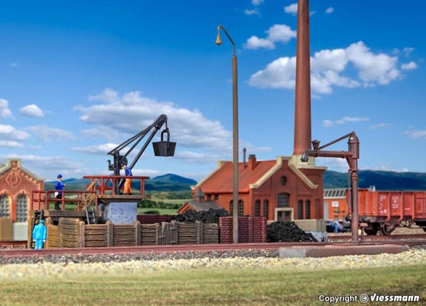Kibri 37434 N Bekohlungsanlage mit Wasserkran