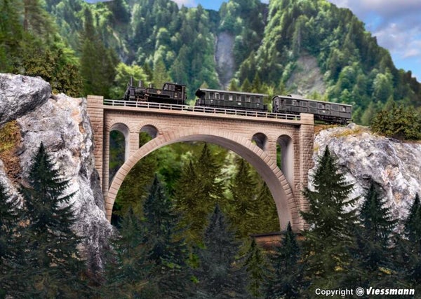 Kibri 37666 N/Z Maggiatal-Brücke, eingleisig