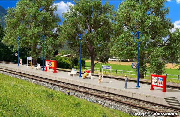 Kibri 37752 N Bahnsteig Sommerrain