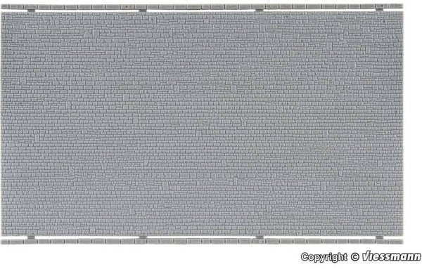 Kibri 37969 N Mauerplatte unregelmäßig, L ca. 20 x B 12 cm