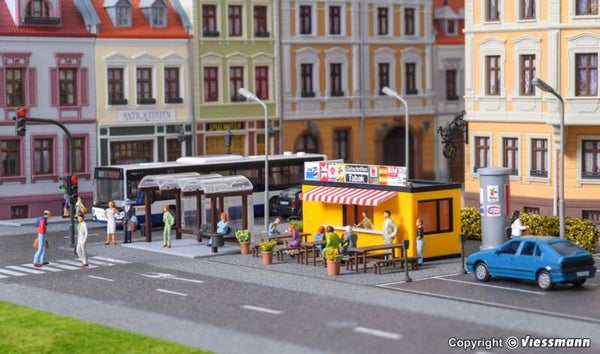 Kibri 38102 H0 Deko-Set Straße und Stadt
