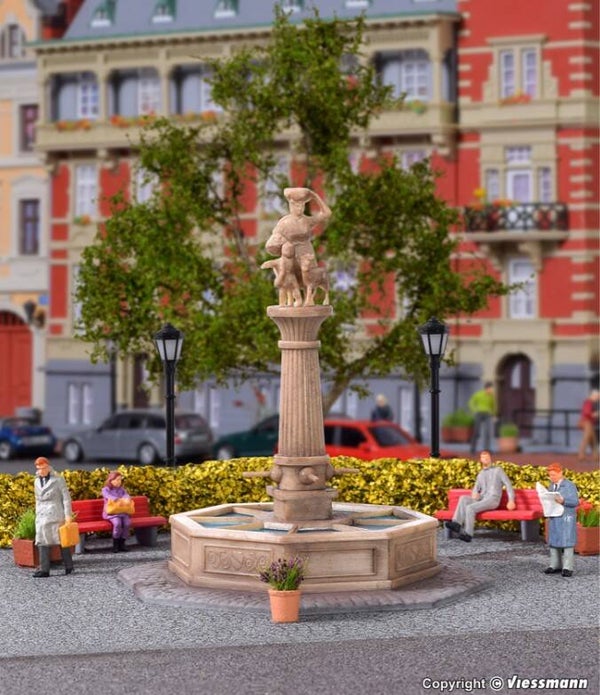 Kibri 38151 H0 Deko-Set Brunnen