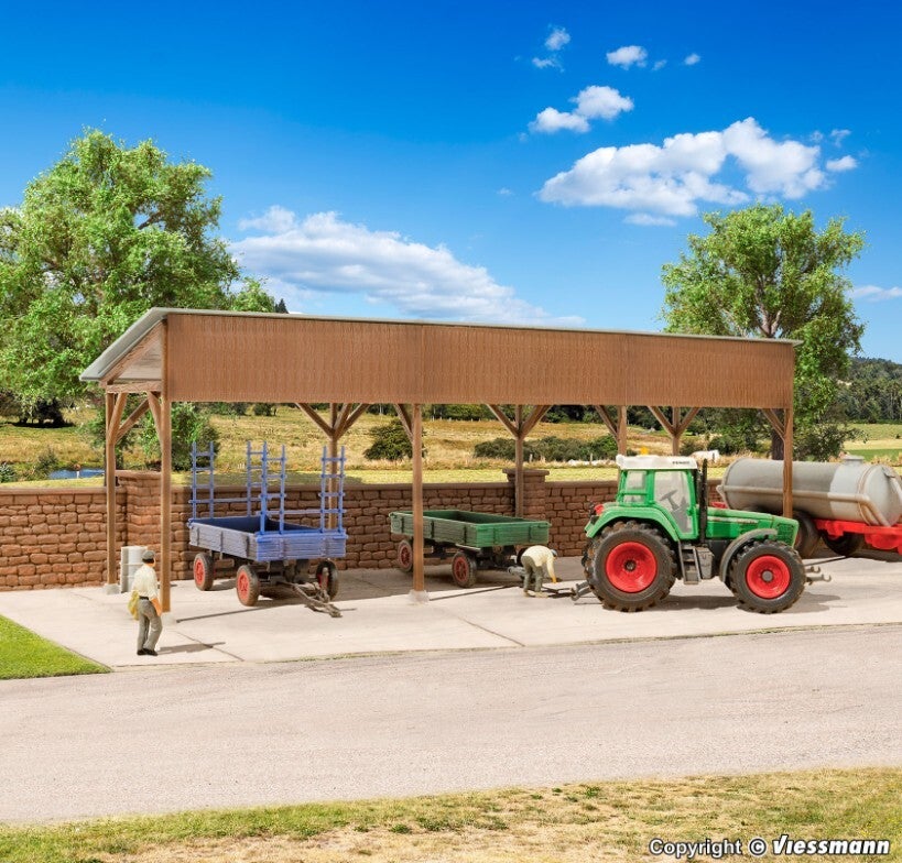 Kibri 38349 H0 Holzcarport