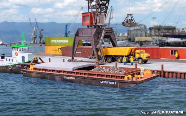 Kibri 38522 H0 Leichter für Schüttgüter oder Container