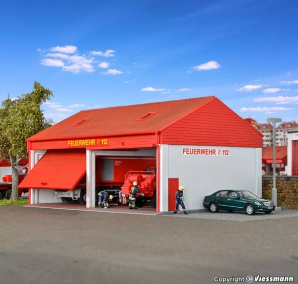 Kibri 38542 H0 Kleine Feuerwehrgarage